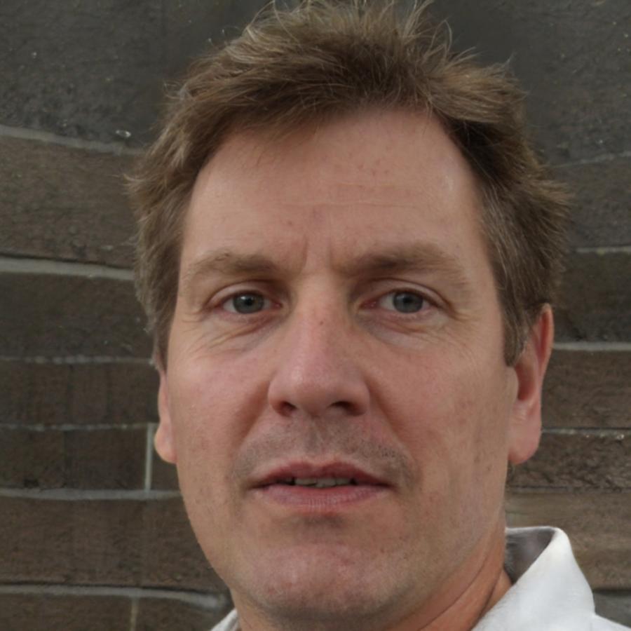 Portrait de Flavien Duhamel, enseignant en théorie des couleurs